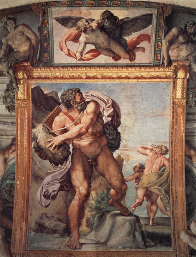 Annibale Carracci Deckengemalde aus der Galleria Farnese